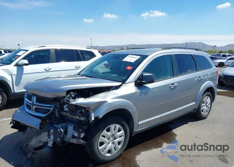 2017 Dodge Journey Se из США, поврежденный, VIN 3C4PDCAB9HT505053